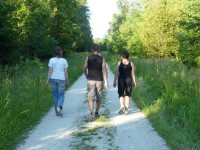YOGA walking mitten im Sommer